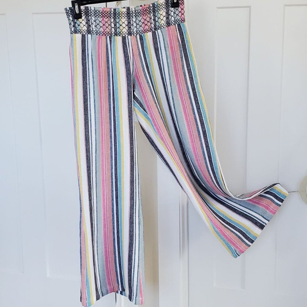 Moda International Straight-Legs Summer Pants for Women. Size S
